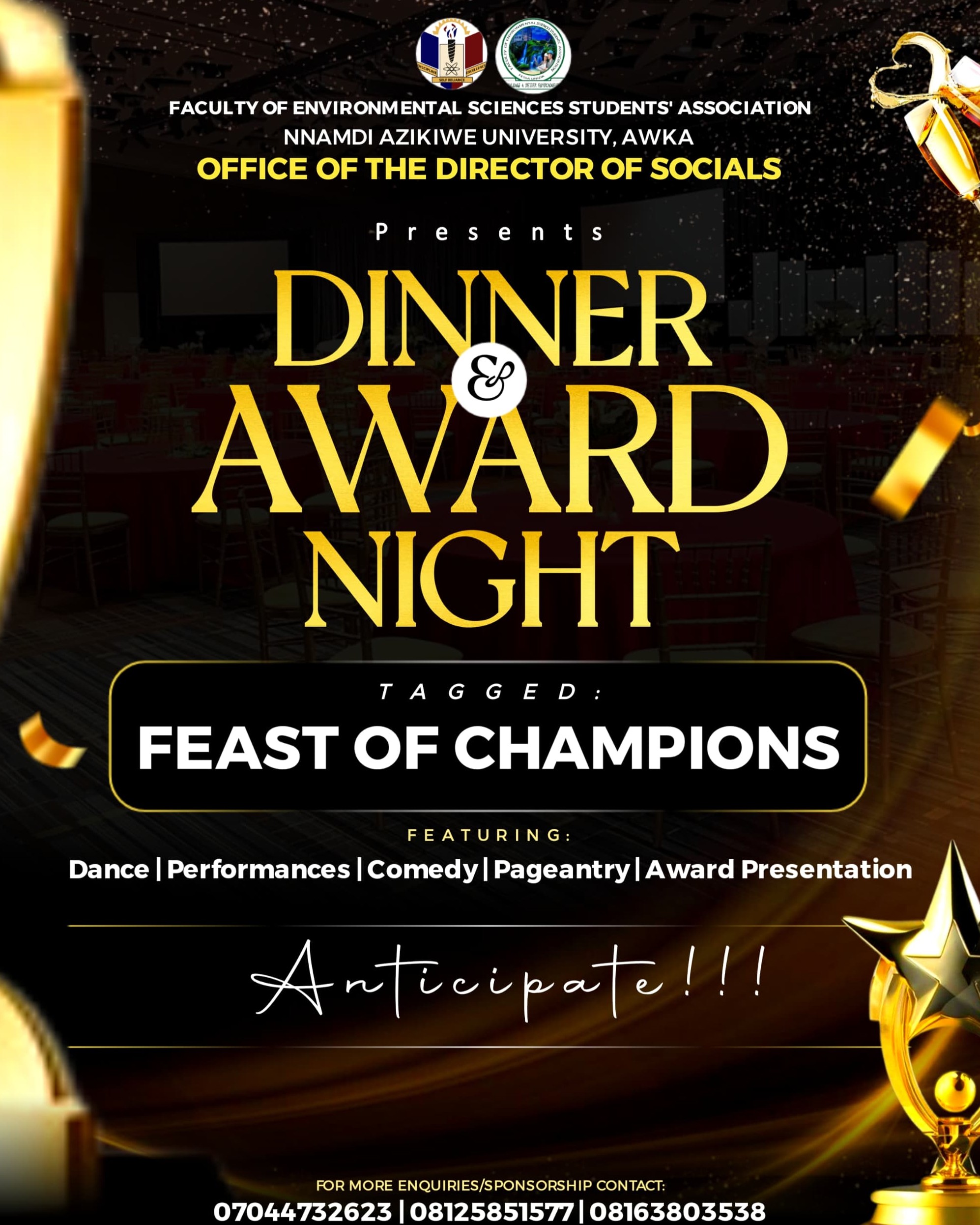 FESSA UNIZIK FEAST OF CHAMPIONS