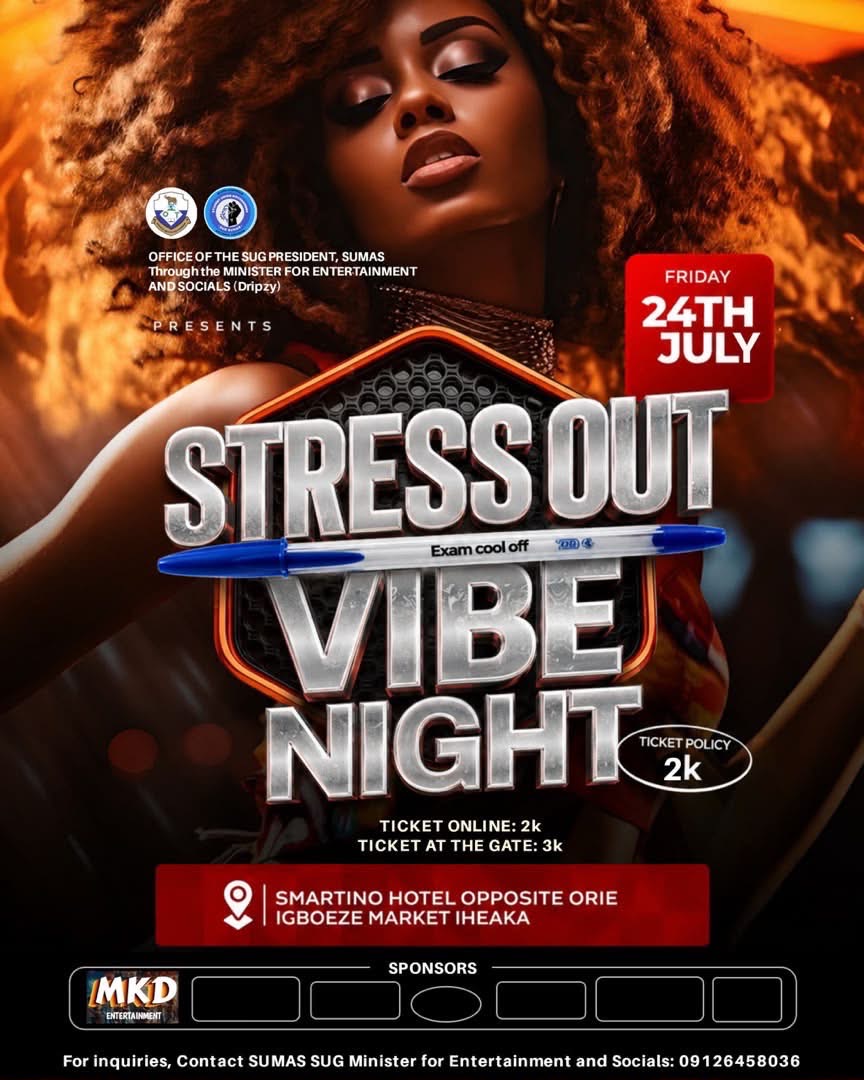 Stress out vibe night