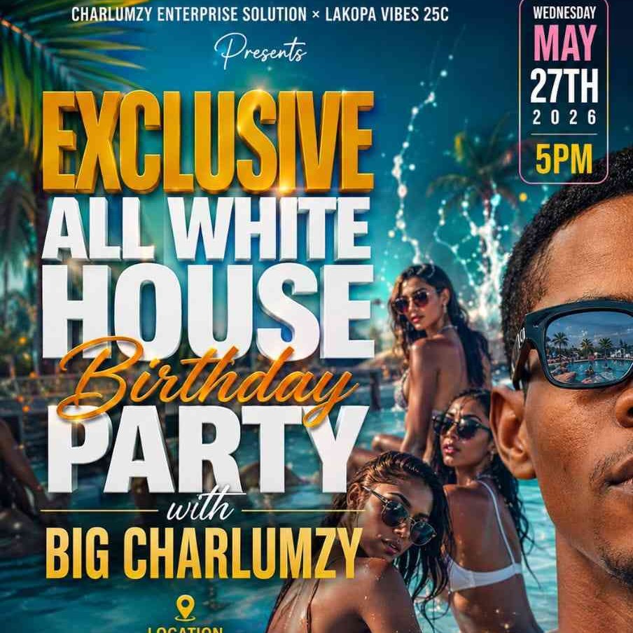 Exclusive All White House Birthday Party With Big Charlumzy