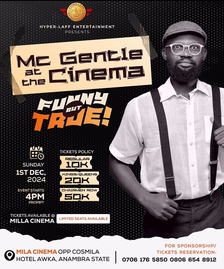 Mc Gentle at the Cinema