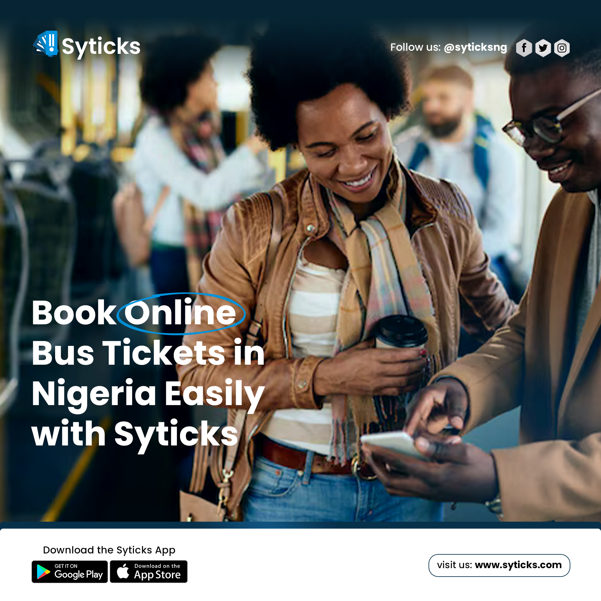 Book Online Bus Tickets in Nigeria Easily with Syticks