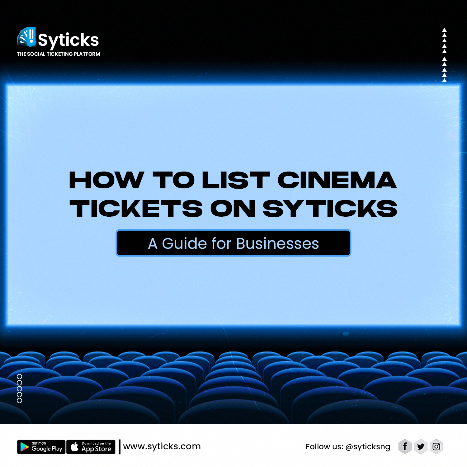 How to List Cinema Tickets on Syticks