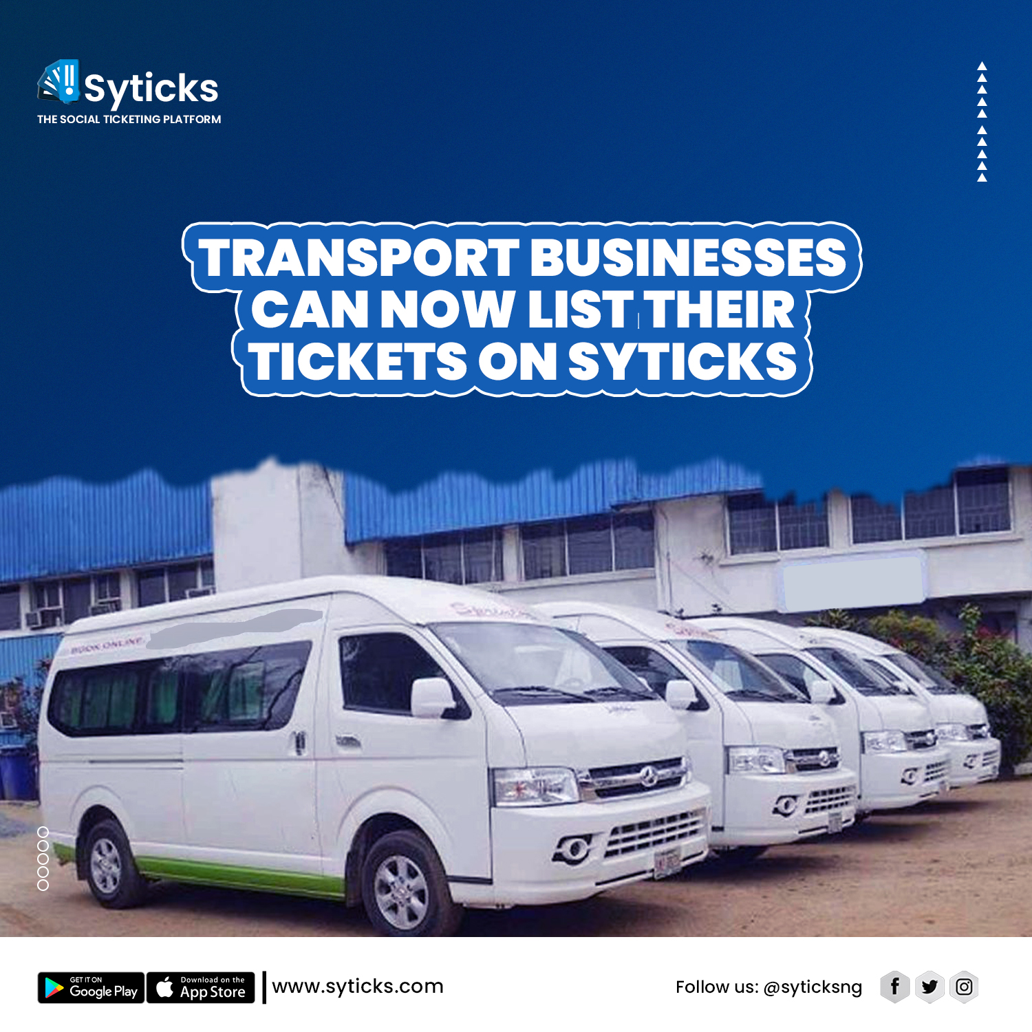 Transport Companies Can Now List Their Tickets on Syticks